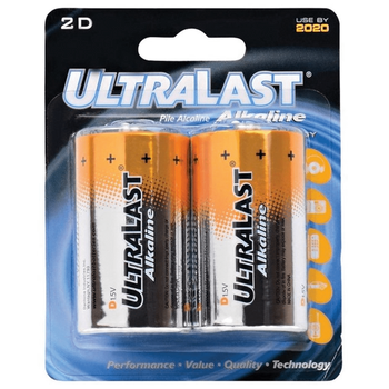 ULA2D Ultralast D Battery 2 Pack